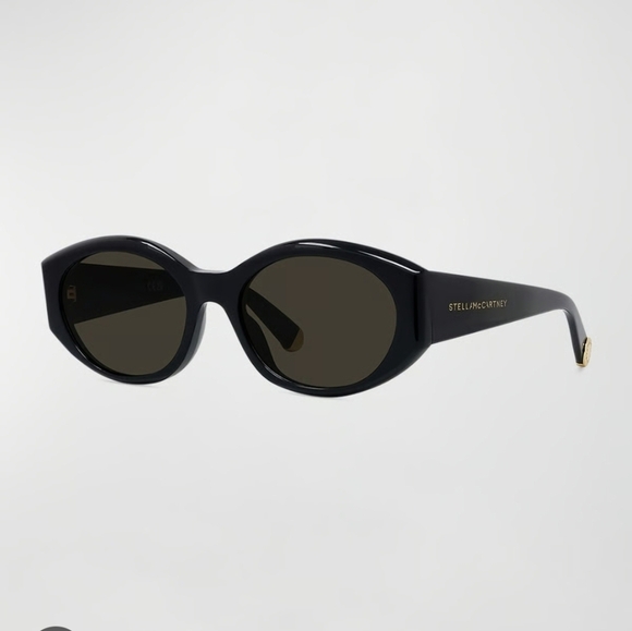 Stella McCartney Dark Oval Sunglasses, SC40077i, 54-18 140 - Picture 1 of 8